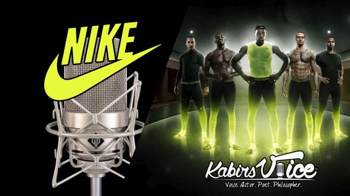 Nike voice over artist
